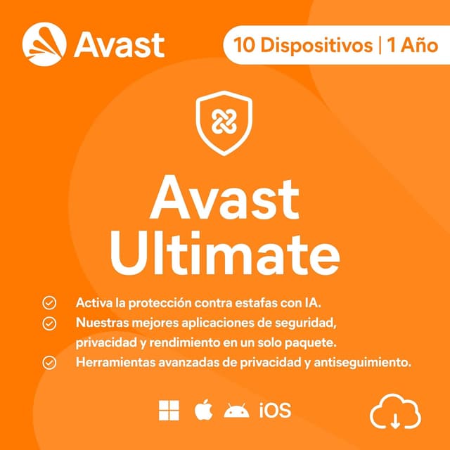 Thumbnail 2 de Avast Ultimate 2025 🛡️ Antivirus para Windows, 1 Dispositivo, 1 Año