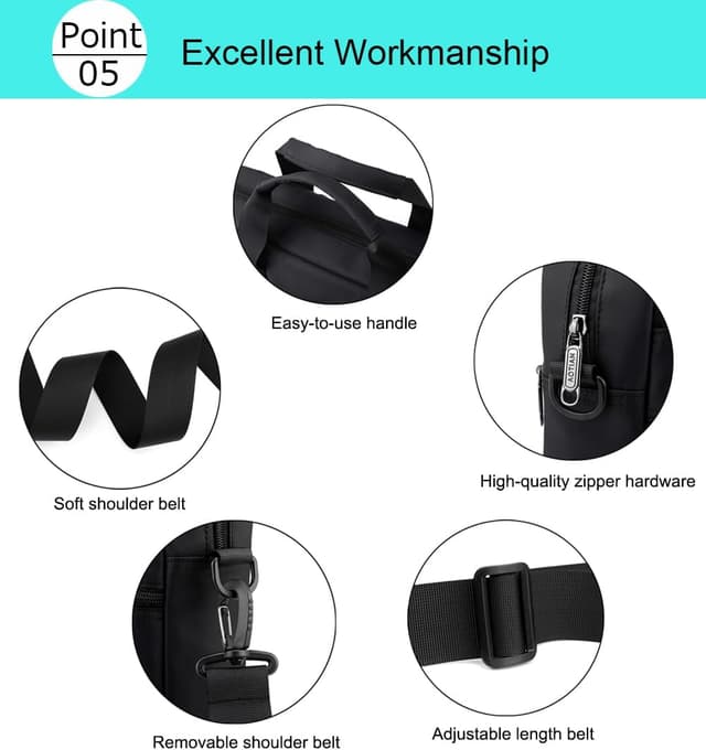 Thumbnail 5 de zhongningyifeng 14 Inch Laptop Bag