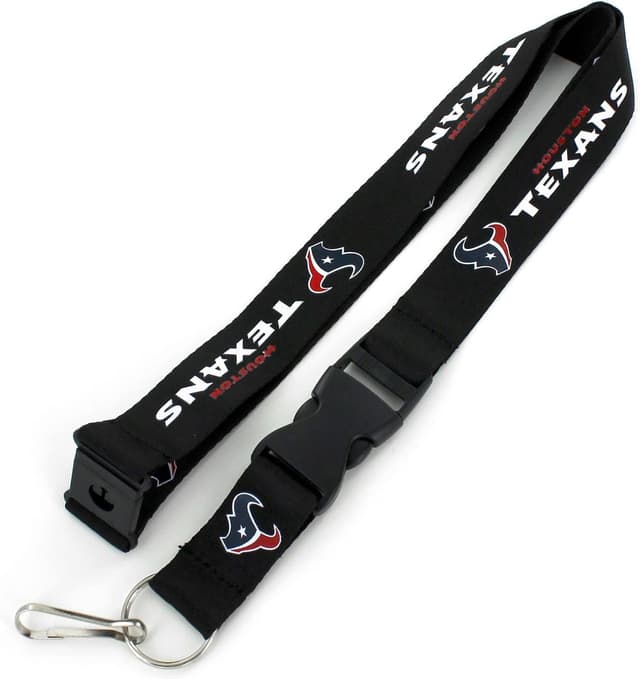 Detalle de Aminco NFL Team Lanyard (Unisex) with Breakaway Tab and Quick Release Buckle