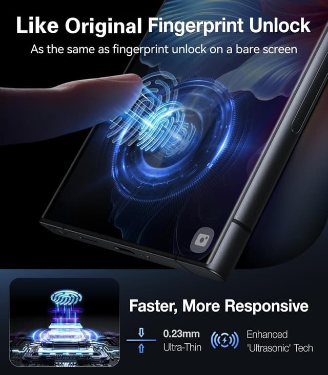 Thumbnail 4 de UltraGlass Unbreak Top 9H+ for Galaxy S24 Ultra