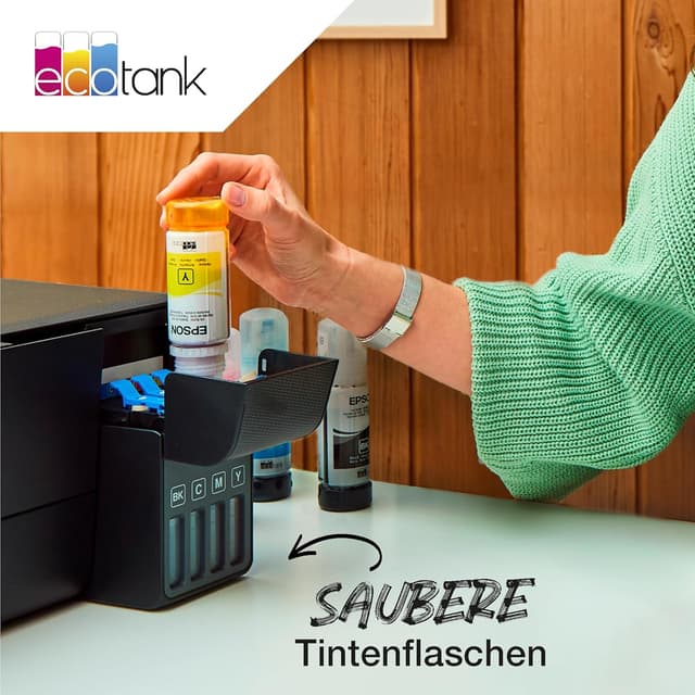 Thumbnail 6 de Epson EcoTank 104 Original Tinte in Flaschen Vier Farben