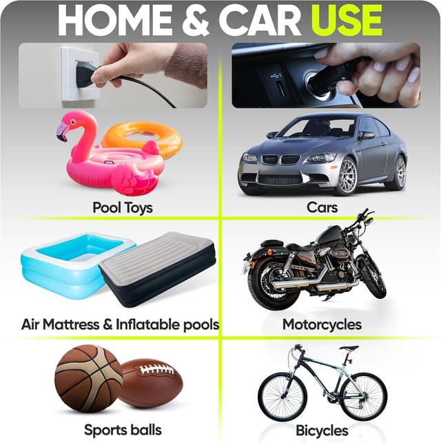 Thumbnail 6 de FORTEM Car Tyre Inflator 150 PSI — air compressor