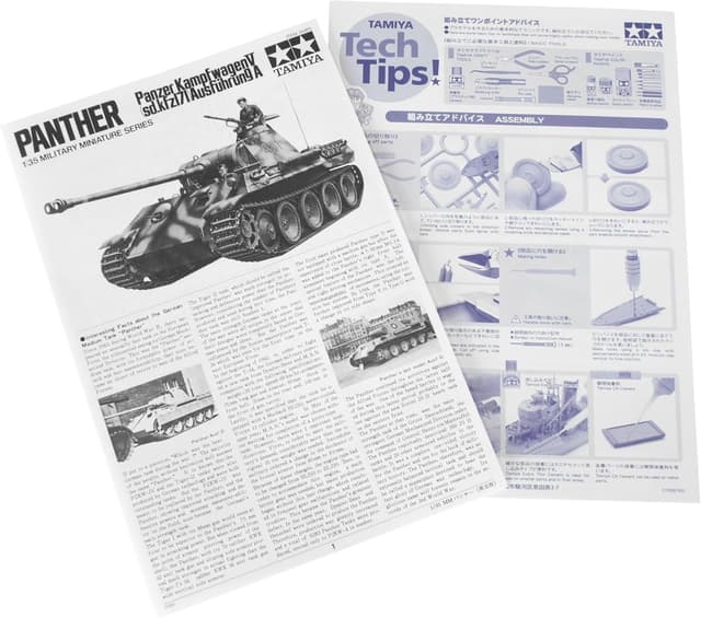 Thumbnail 5 de Tamiya 35065 Panther A 1:35 Modellbau-Panzer đ§±