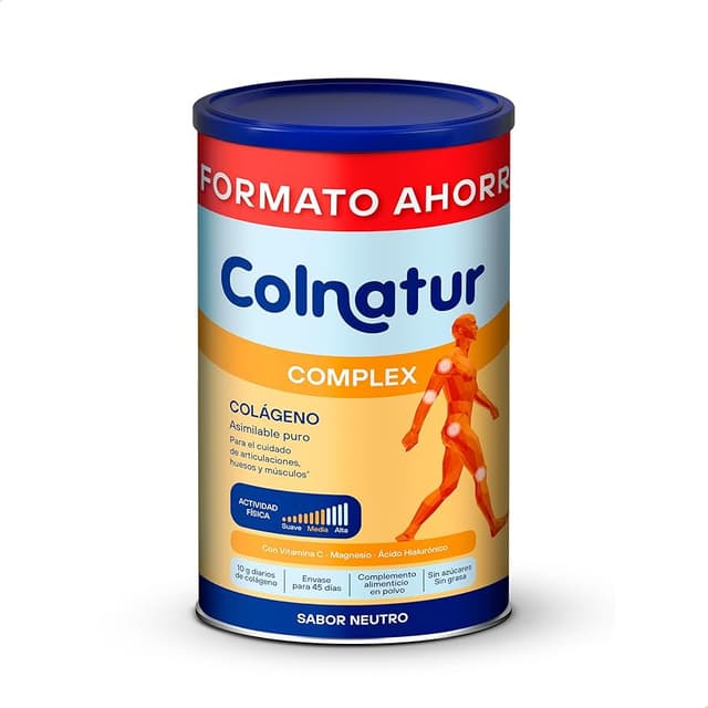 Detalle de Colnatur Complex Neutro 495 g — colágeno con magnesio y vitamina C 💊