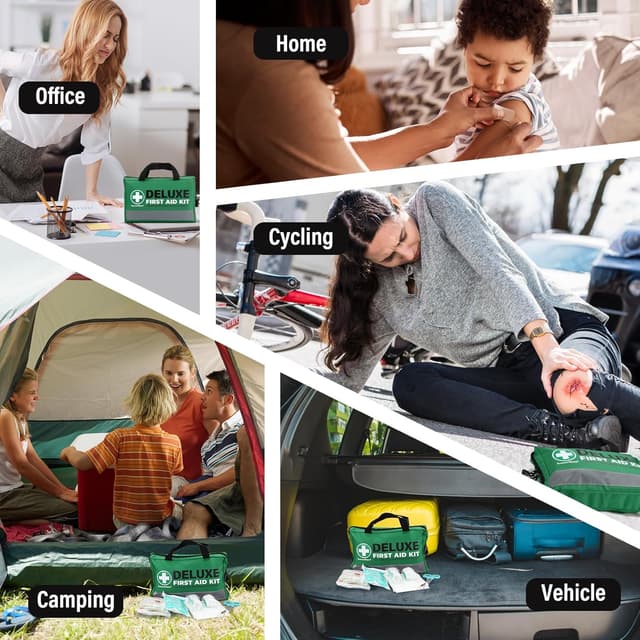 Thumbnail 5 de SuccorWare 380-piece Deluxe First Aid Kit 🚑