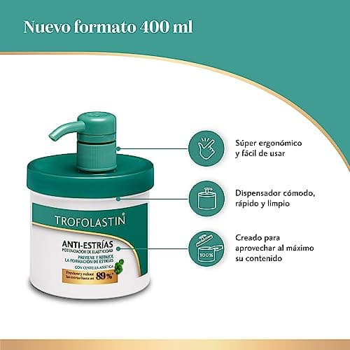 Detalle 2 de Trofolastin crema antiestrías 400 ml