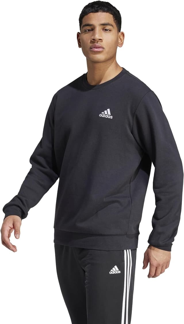 Thumbnail 6 de adidas Men’s Essentials Feelcozy Sweatshirt mit Rundhalsausschnitt