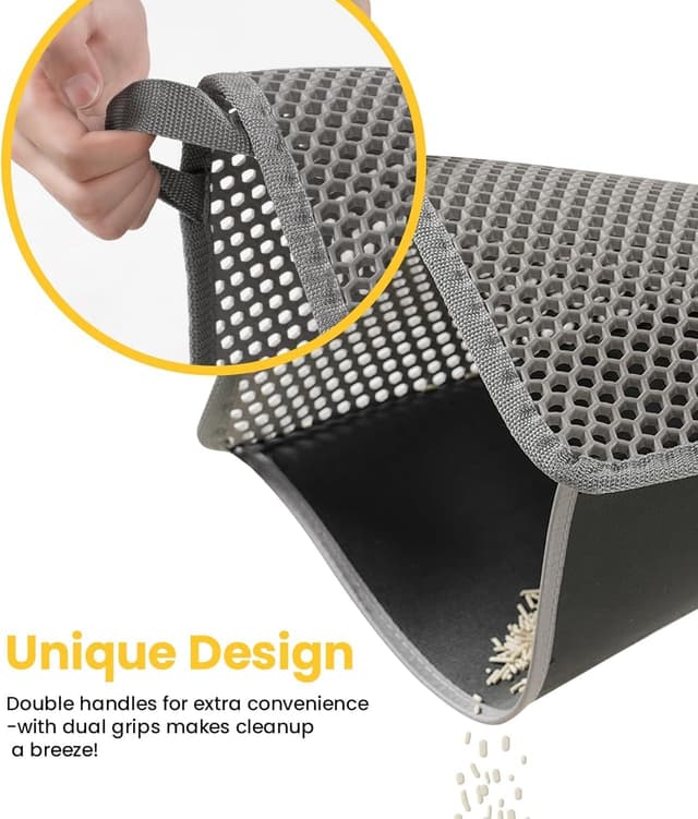 Thumbnail 1 de Conlun Jumbo Cat Litter Mat with Handles