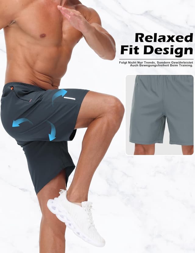 Thumbnail 2 de Sporthosen 3er Pack Herren mit Taschen