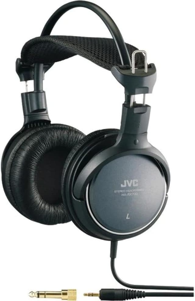 Detalle de JVC HA-RX700 auriculares abiertos 50 mm