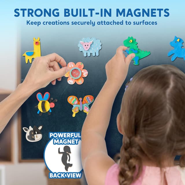 Thumbnail 6 de JOYIN 12 Wooden Magnet Painting Kit 🎨