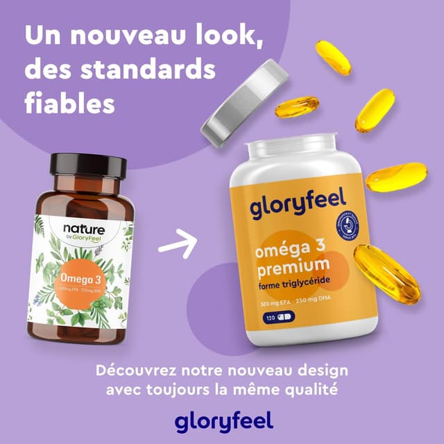 Detalle 2 de Oméga 3 Huile de Poissons Sauvages 500 mg EPA