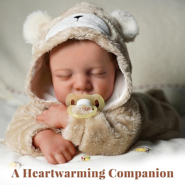 Thumbnail 4 de BABESIDE Lifelike Reborn 17-Inch Doll