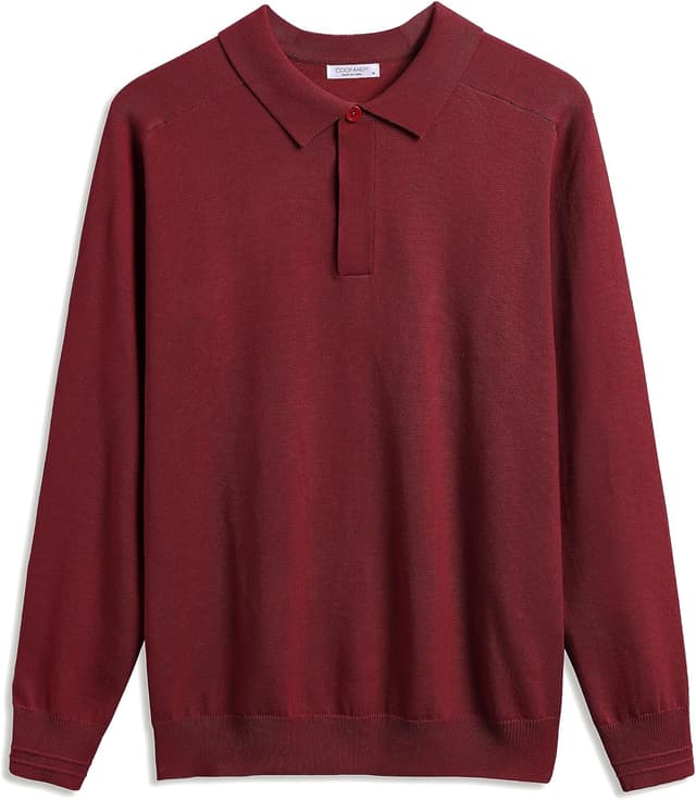 Thumbnail 4 de COOFANDY polo maglione da uomo stile business casual