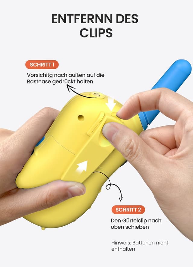 Thumbnail 6 de FOREDOM Walkie Talkies 3 km Reichweite