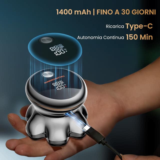 Thumbnail 6 de MAXGROOM PRO Rasoio Testa Calva 7D 0 mm