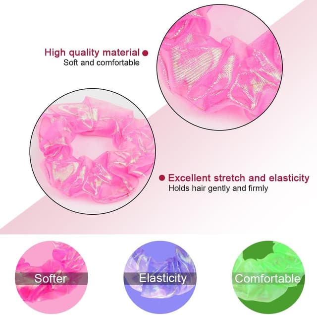 Thumbnail 3 de URAQT Scrunchies LED 6 colori per feste 🎉