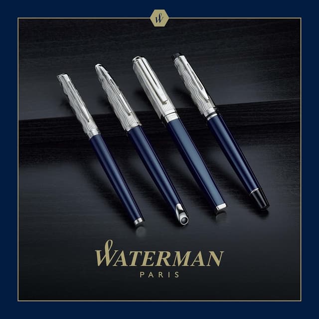 Thumbnail 5 de Waterman Expert Roller en Azul Metalizado con Estuche