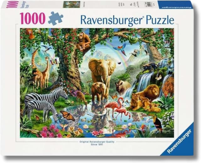 Detalle de Ravensburger Puzzle 1000 pezzi Avventure nella Giungla – Puzzle per adulti 14+ (70 x 50 cm)