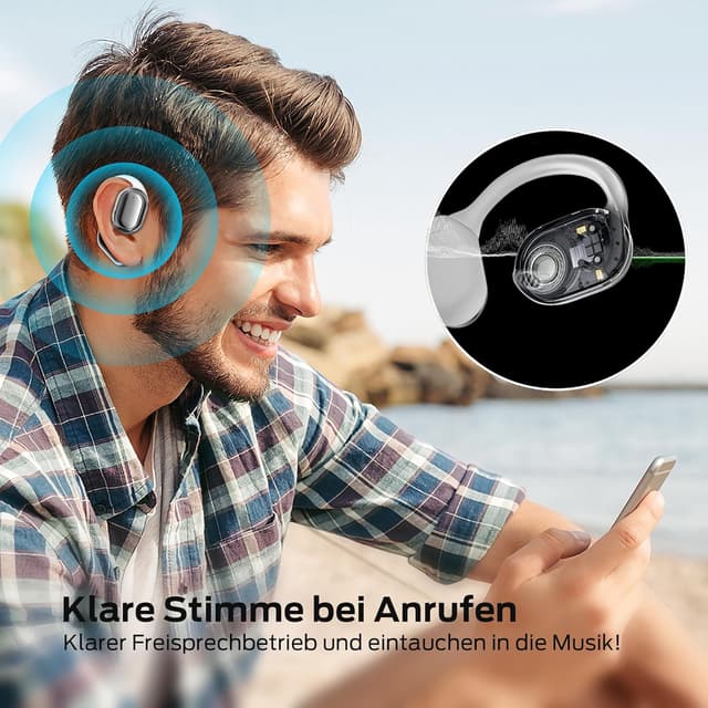 Thumbnail 4 de BUGANI Open Ear Kopfhörer Kabellos 30h