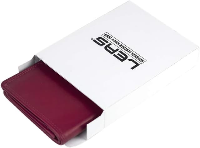 Thumbnail 4 de LEAS Portadocumenti Vera Pelle Rosso, 1 pezzo