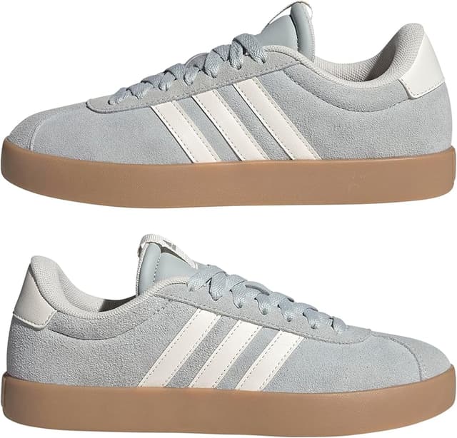 Thumbnail 5 de adidas VL Court 3.0 Mujer 40 EU, Wonder Silver/Off White/Gum