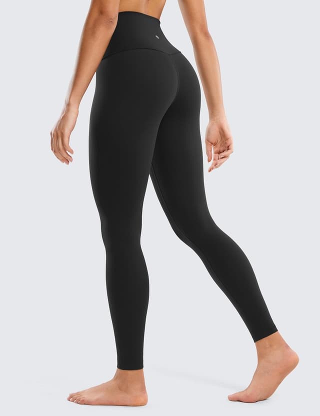 Detalle de CRZ YOGA Butterluxe Damen Sport-Leggings (71 cm) – High Waist, blickdicht & nahtlos