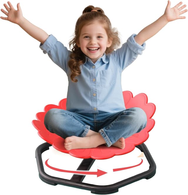 Thumbnail 6 de Kids Sensory Spinning Chair 90KG