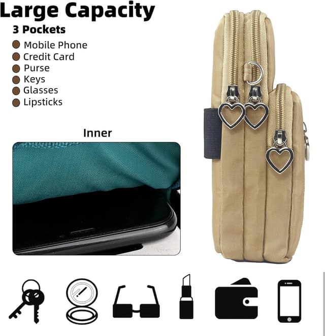 Detalle 1 de JANKS crossbody phone bag for women 20 x 10 x 5 cm