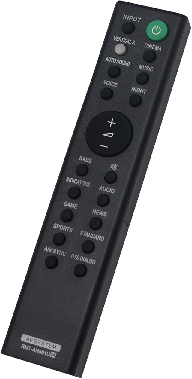 Detalle 2 de VINABTY replacement remote control for Sony soundbar RMT-AH501U (HT-X8500)
