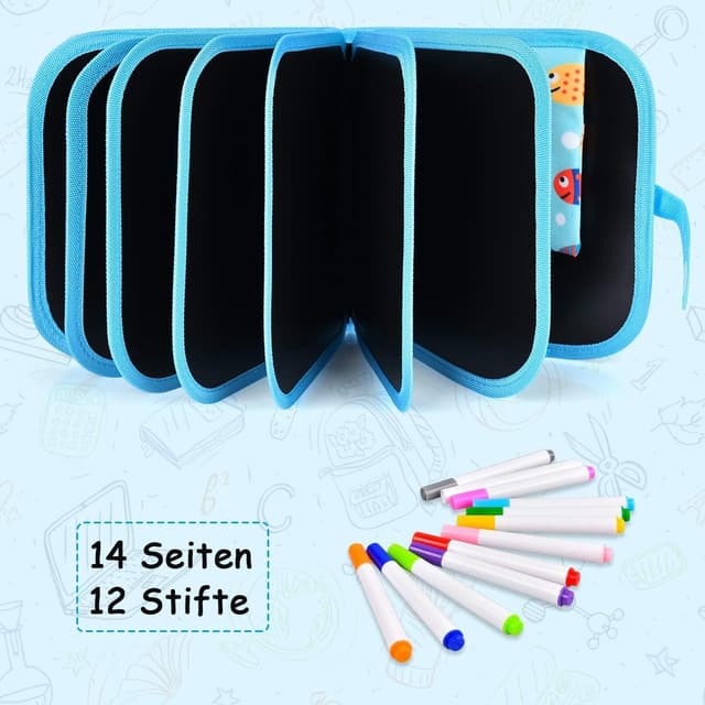 Detalle 2 de Funkprofi Graffiti Malbuch mit 12 Stiften