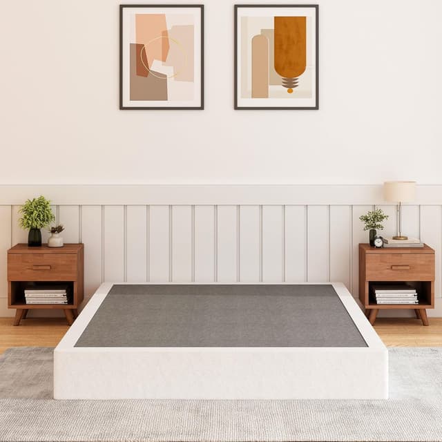 Detalle de HAVONIZD 9 Inch Heavy-Duty Full Box Spring (Full Size) with Fabric Cover