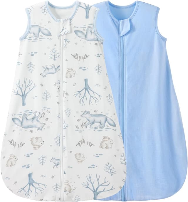 Detalle de Duomiaomiao Baby Sleeping Bag 1.0 Tog 2 Pack