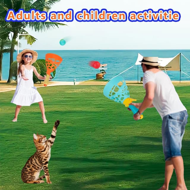 Thumbnail 5 de Lanzador y 2 cestas con 10 pelotas