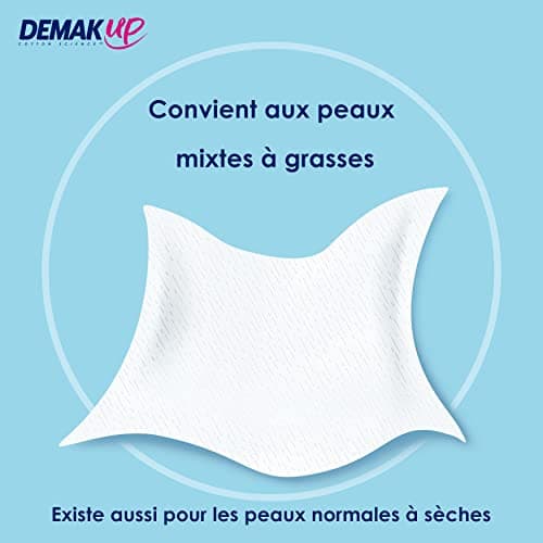 Thumbnail 2 de Demak'Up Fraîcheur Lingettes démaquillantes pour peaux mixtes à grasses, 3x25