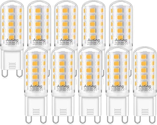 Imagen de Auting Bombillas LED G9 Regulables, 4W, 10 Unidades en OfertitasTOP