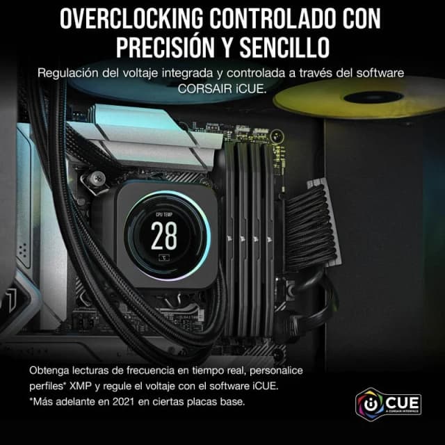 Thumbnail 2 de Corsair Vengeance DDR5 6400 MHz 32 GB (2×16)