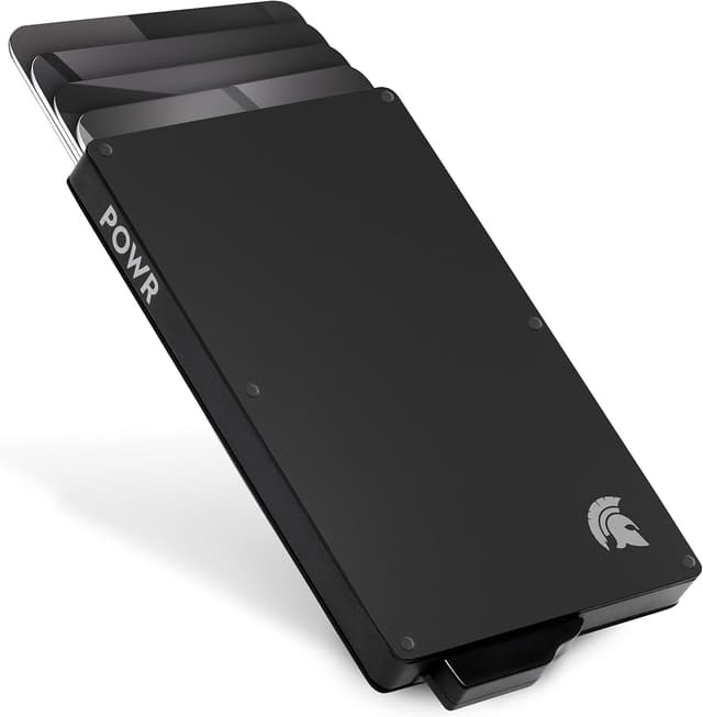 Detalle de POWR RFID card holder wallet, 8 cards