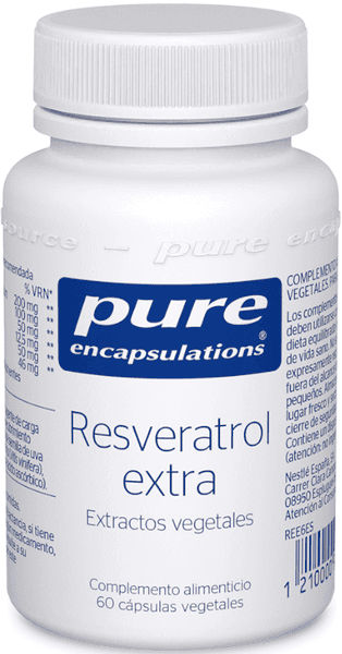 Imagen de Pure Encapsulations Resveratrol Extra - Suplemento Antioxidante en OfertitasTOP
