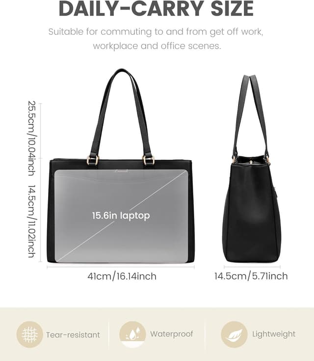 Thumbnail 4 de LOVEVOOK Laptop Handbag 15.6 inch