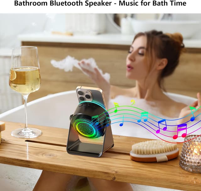 Thumbnail 6 de CoolBuBu Bluetooth Speaker Portable with Wireless Charger Stand