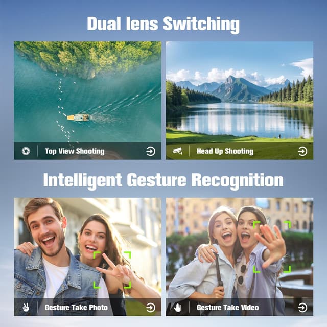 Detalle de Drone 4K Mini Vol 40 min