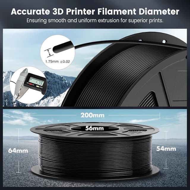 Thumbnail 4 de SUNLU PLA Filament 1.75mm 1KG Spule