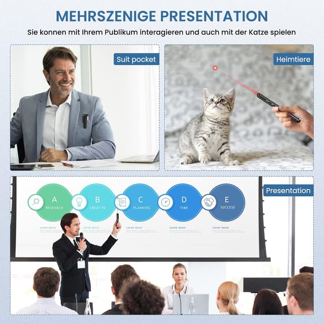 Thumbnail 6 de Presenter Laserpointer 2 in 1 mit 30 m