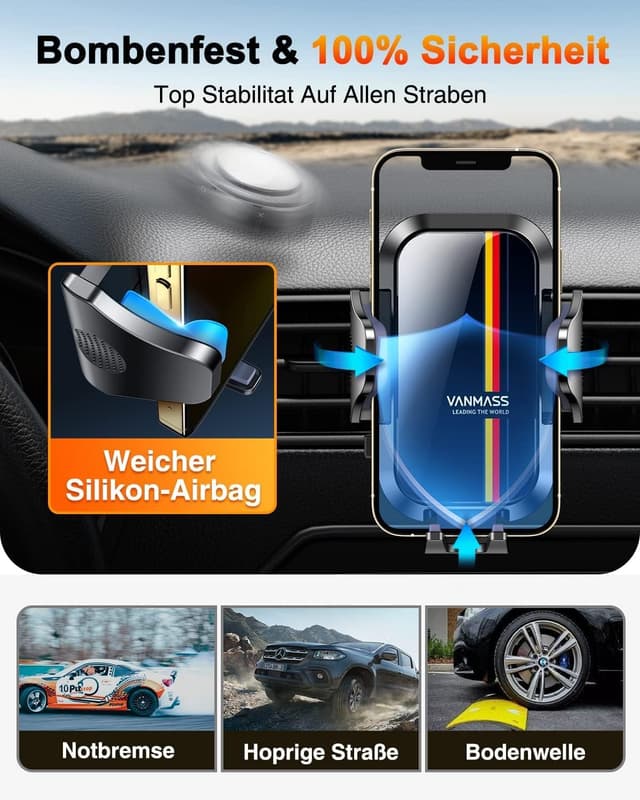 Detalle 2 de VANMASS 2026 Upgrade Handyhalterung 360°