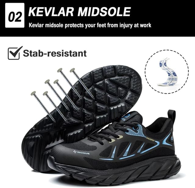 Detalle 2 de Scarpe antinfortunistiche con punta 200J