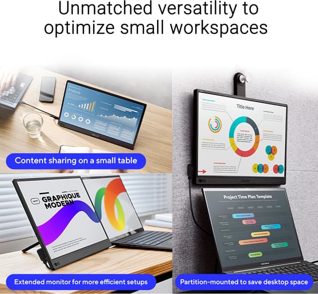 Detalle 2 de ASUS ZenScreen MB169CK 15.6" Portable Monitor