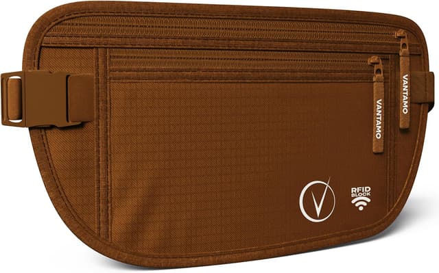 Thumbnail 2 de Vantamo Marsupio Ultrapiatto con protezione RFID 40-91 cm