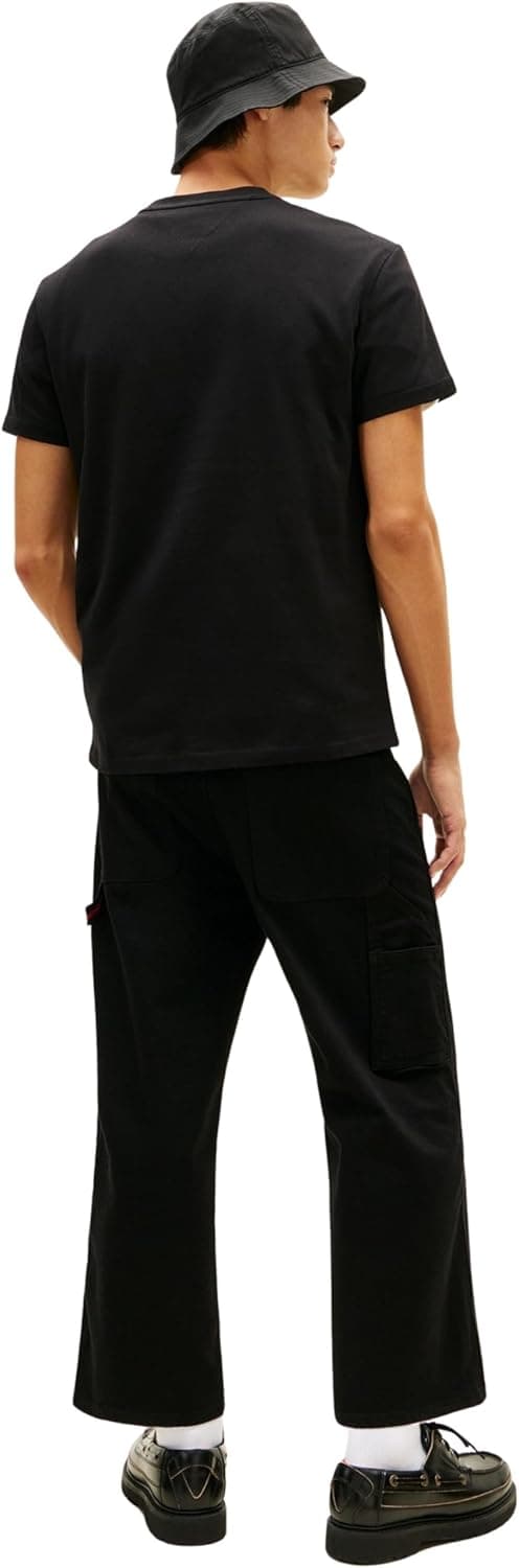 Detalle 2 de Tommy Jeans Tjm Reg Vintage La SS Tee DM0DM22548 Maglietta a manica corta da uomo