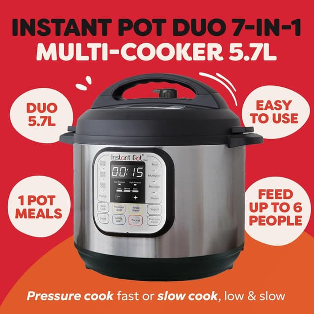 Thumbnail 1 de Instant Pot Duo 7-in-1 5.7L